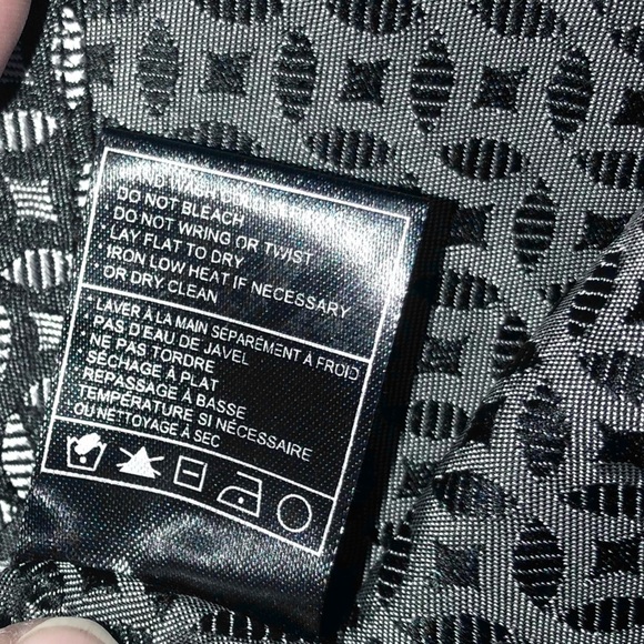 BB Dakota Black and Silver Shimmer Dress leaf pattern print - Picture 6 of 11